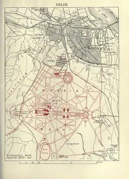 Plan of Delhi
